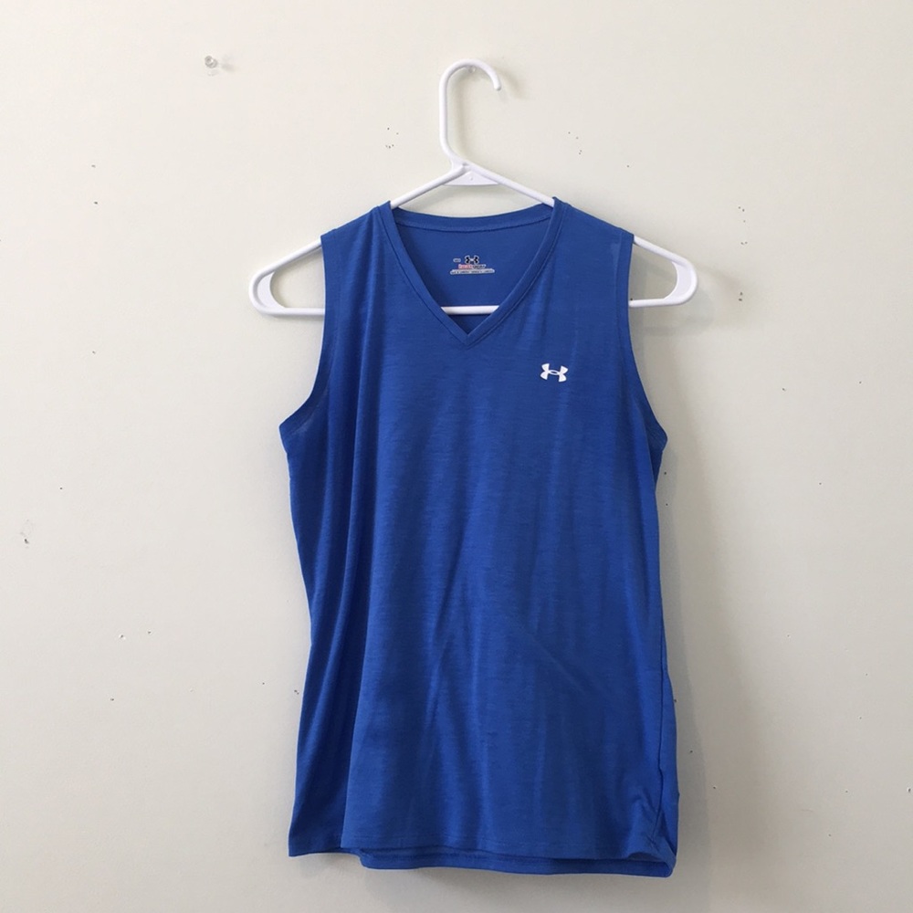 Blue tank top
